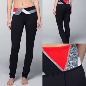 Lululemon Reversible Skinny Groove leggings